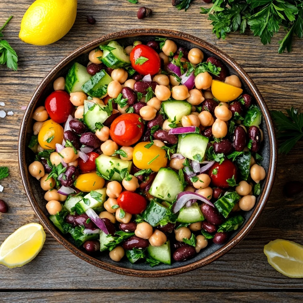 dense bean salad recipes
