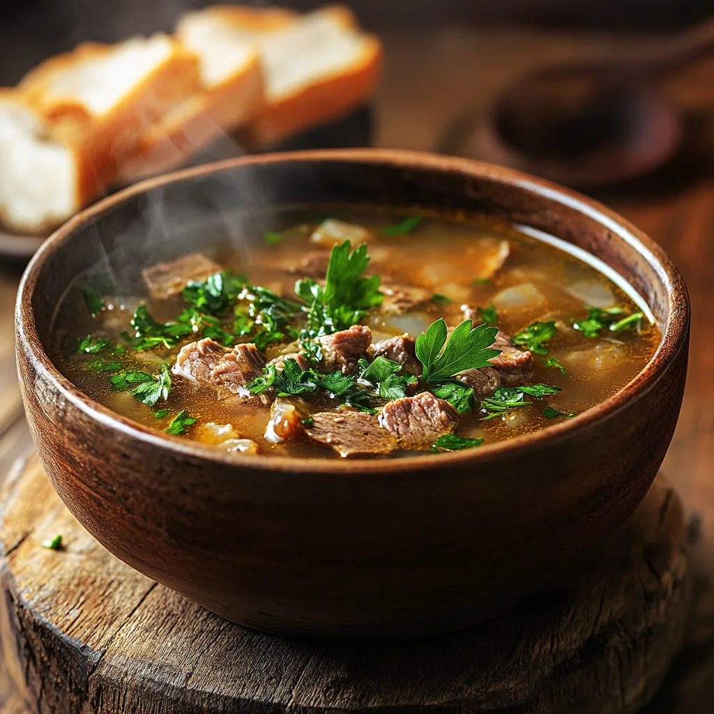 Best beef bone soup recipe