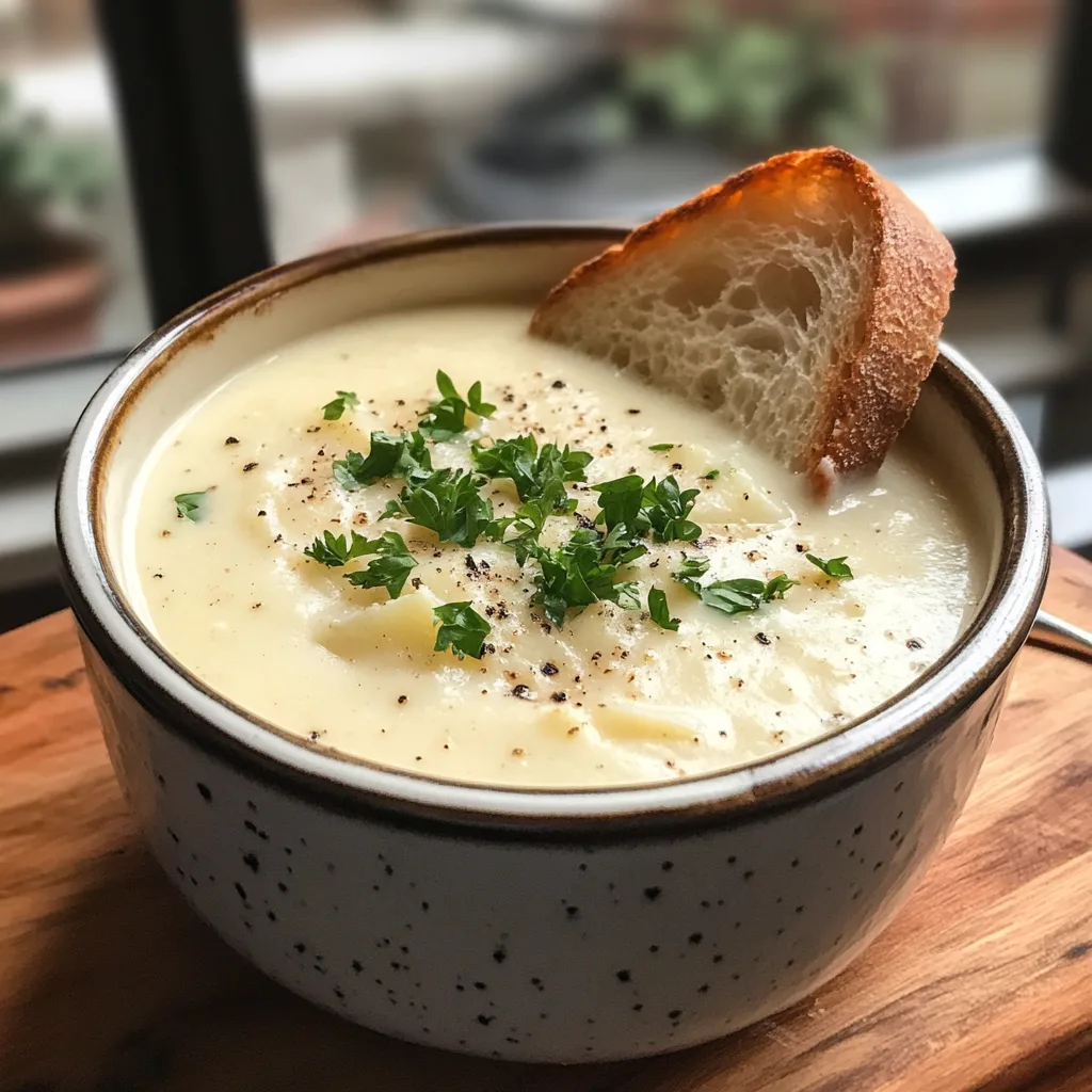 4 ingredient potato soup