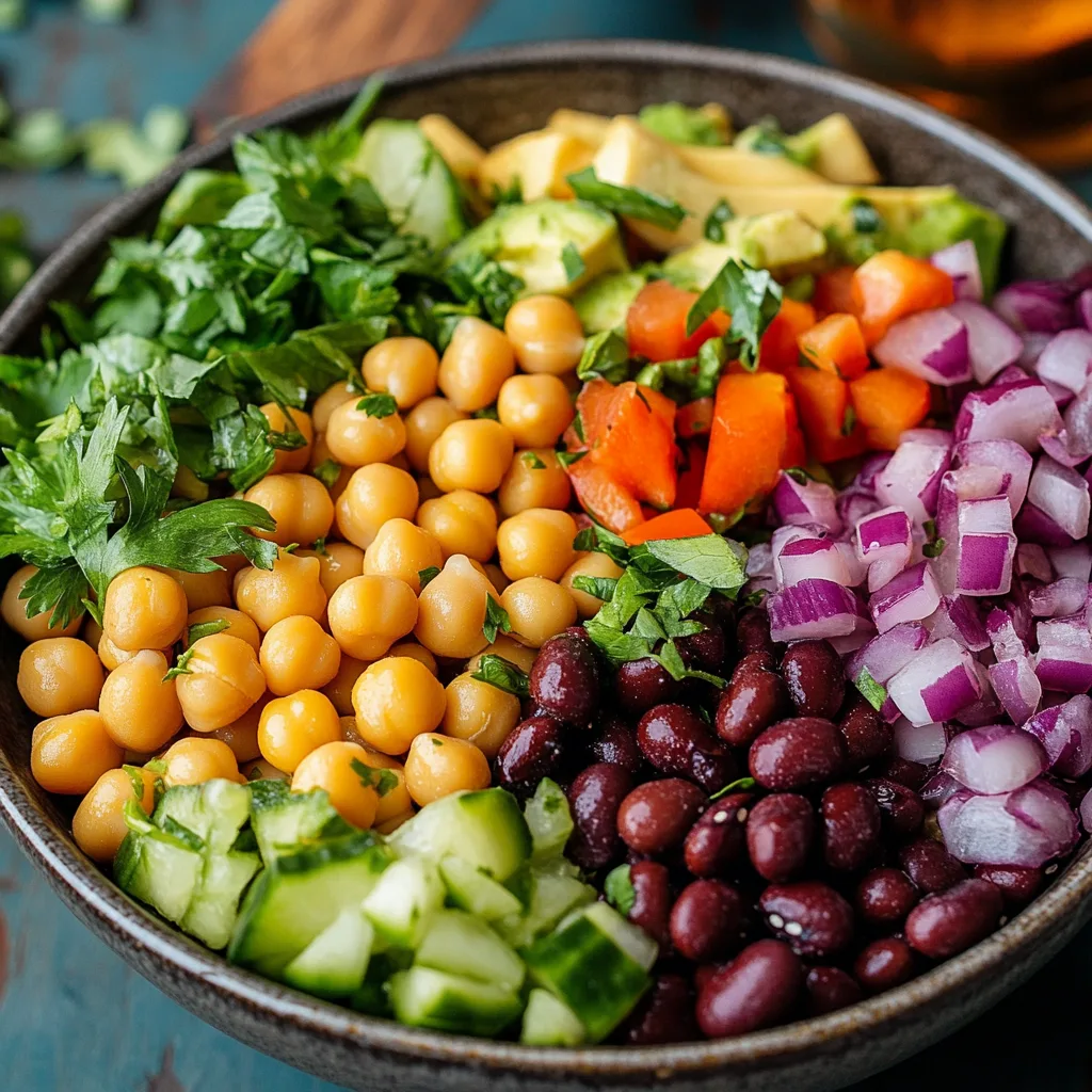 What is the healthiest beans to put in a salad?