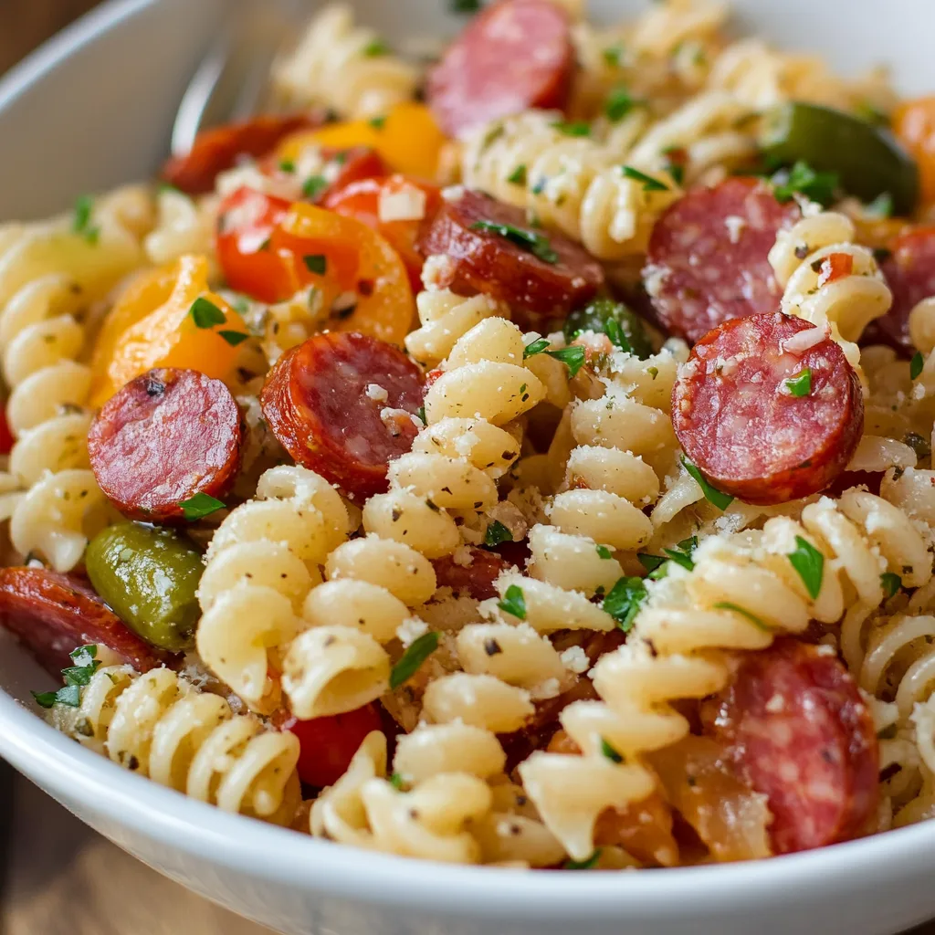 salami pasta salad