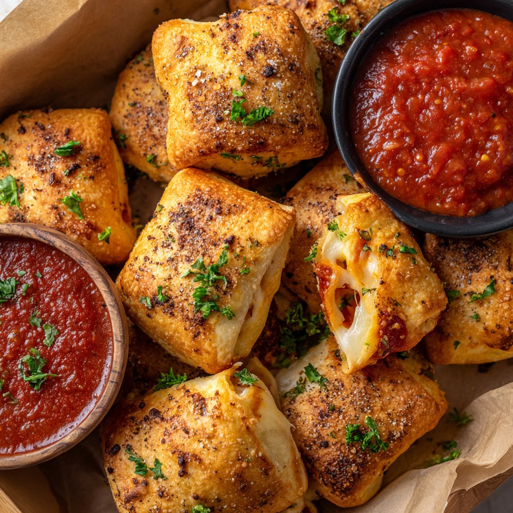 Air Fryer Pizza Rolls