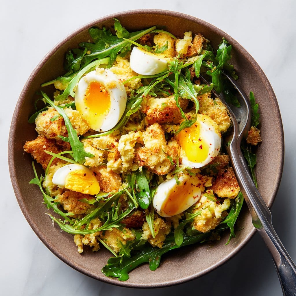 Crispy Egg Salad