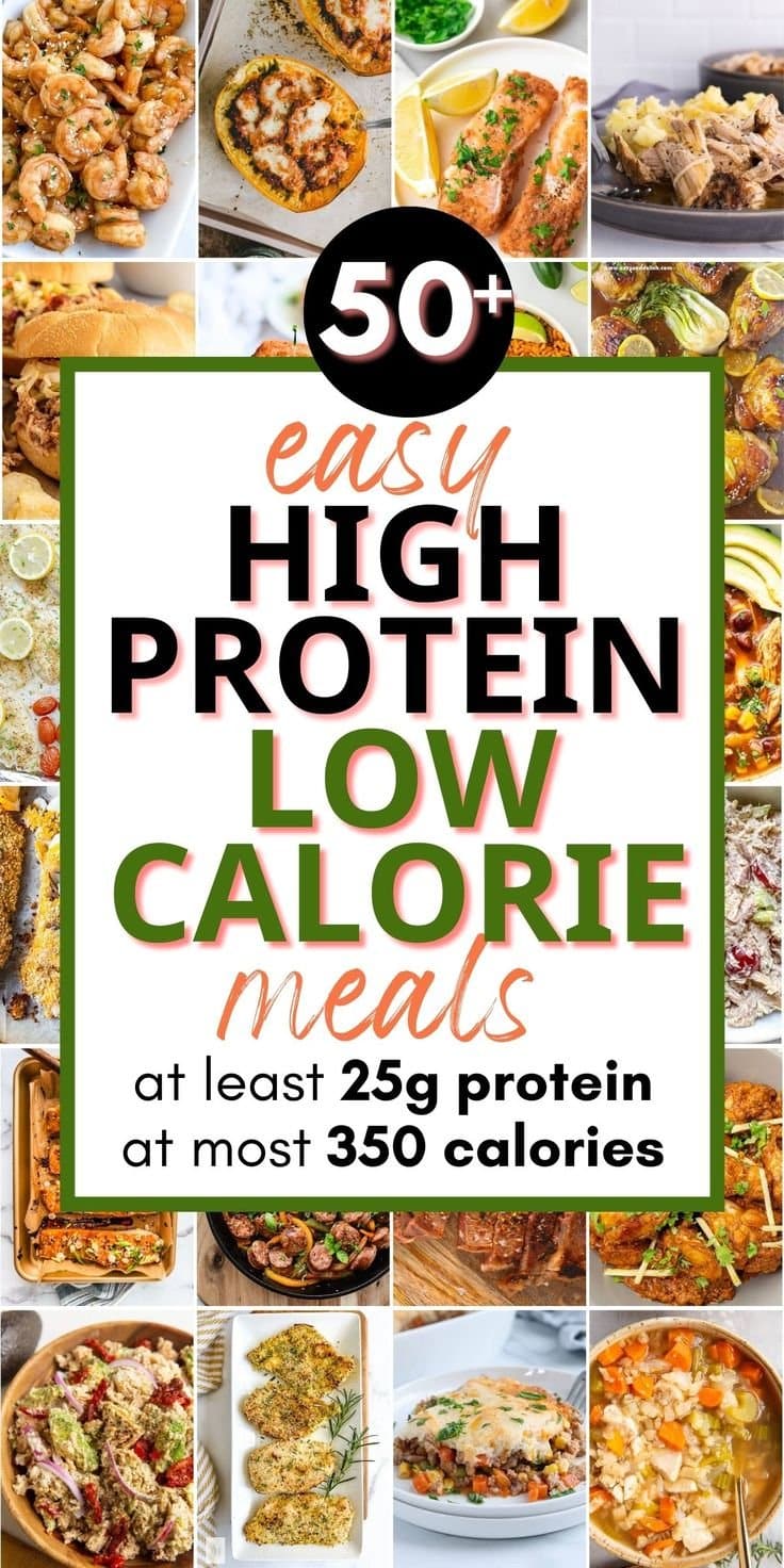 High Protein Low Calorie Meals