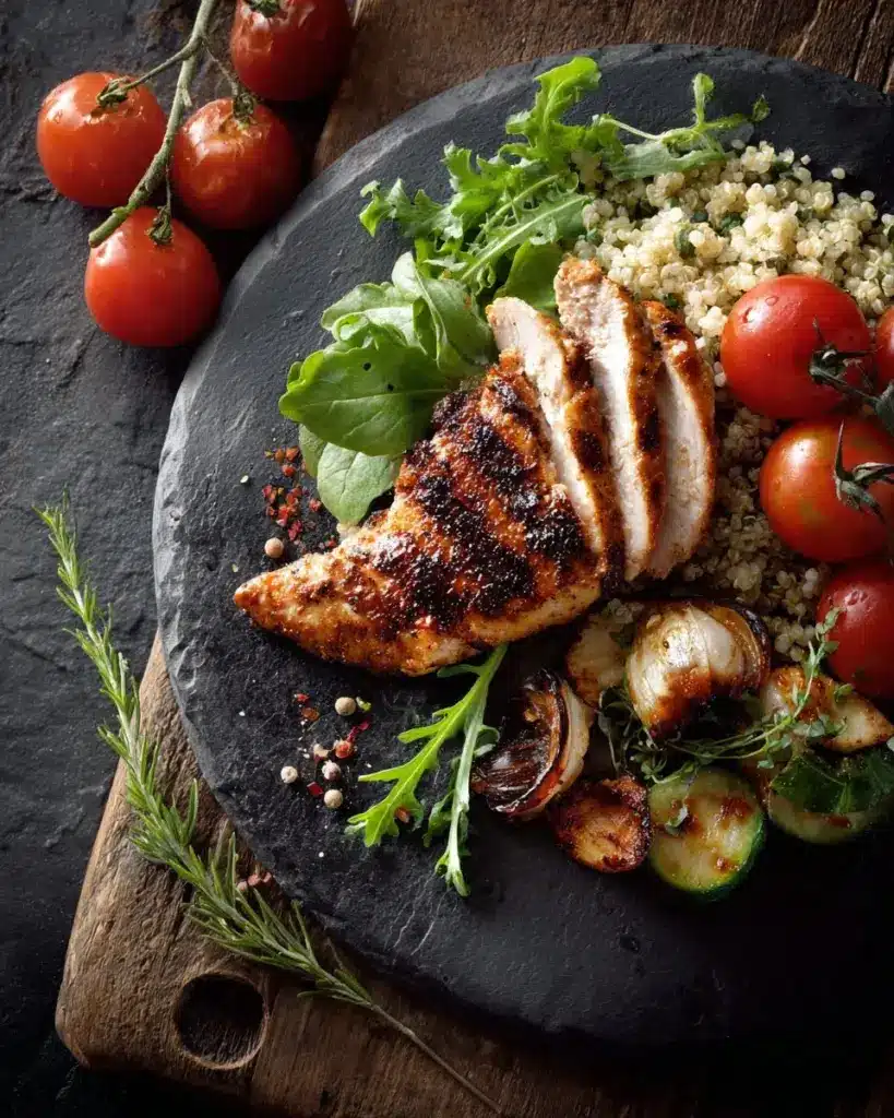 Delicious high protein low calorie meals served in a bowl