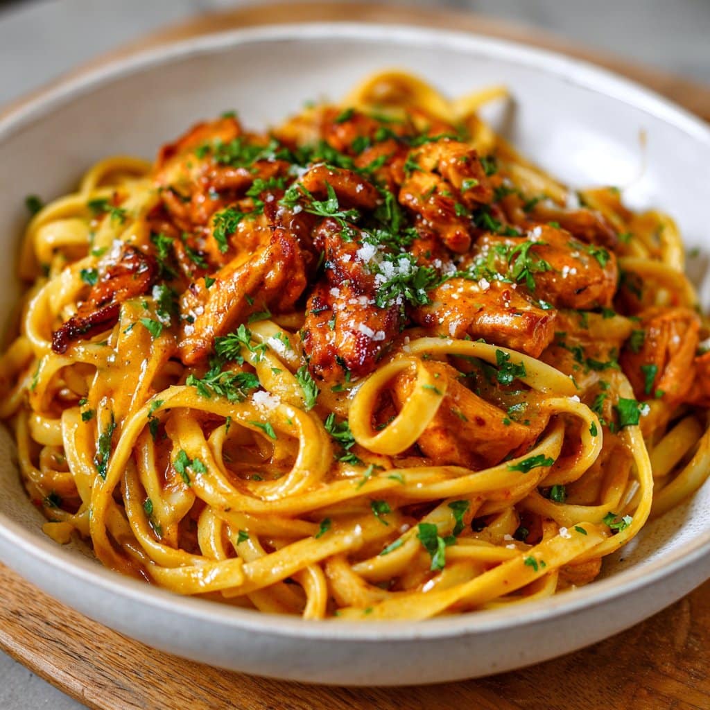 Cowboy Butter Chicken Linguine